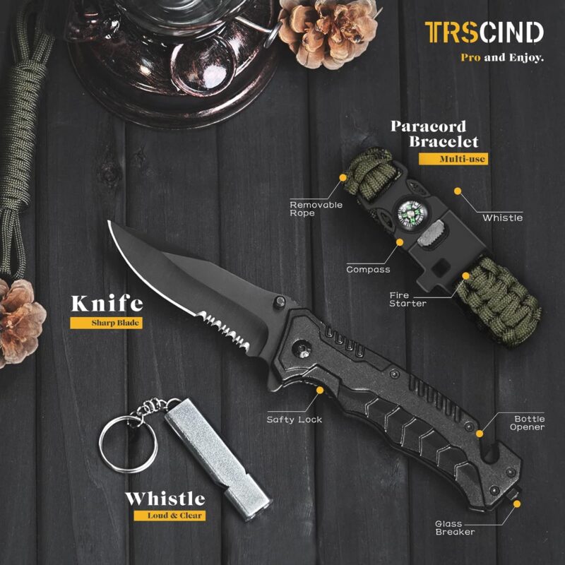 Trscind® 13 in 1 Survival Kit