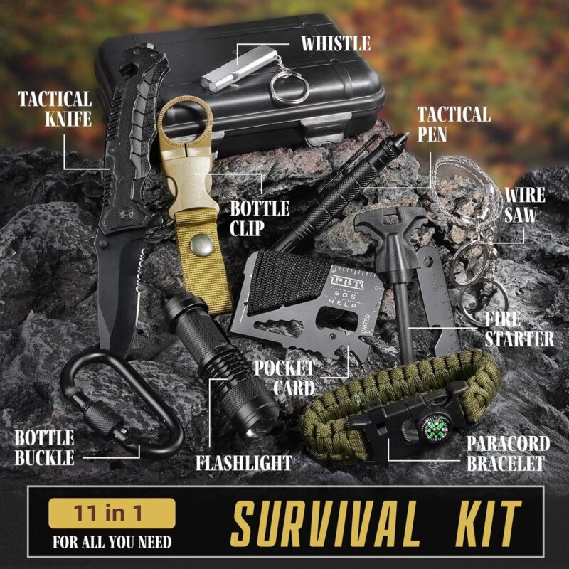 Trscind® 14 in 1 Survival Kit-A8