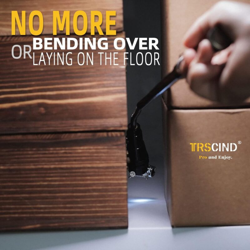 Trscind® Flexible LED Telescoping Magnet Pickup Tool - Image 6